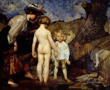 池 1908 ジョージ・ワシントン・ランバートの肖像画 Oil Paintings